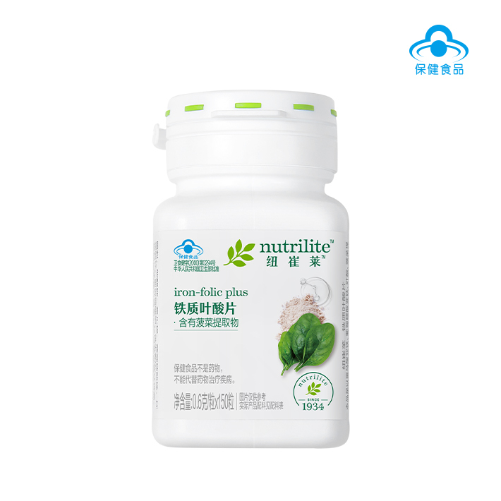 纽崔莱®铁质叶酸片150片