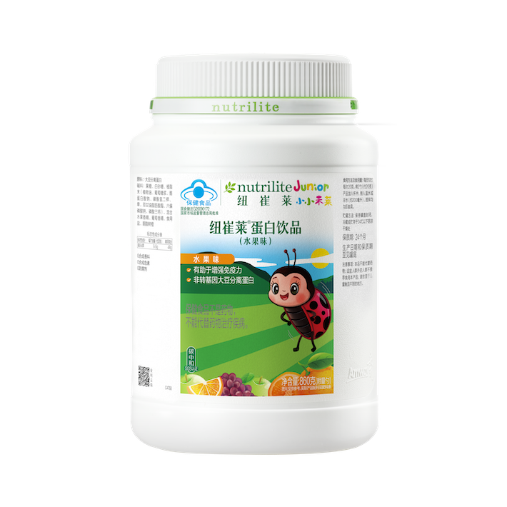纽崔莱®蛋白饮品（水果口味 儿童型）860克[优质蛋白，水果